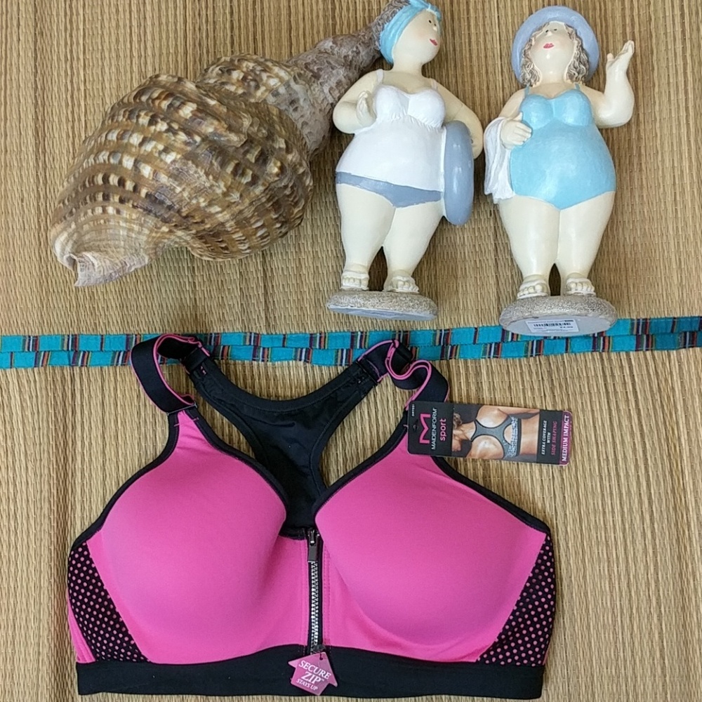 Maidenform sport medium impact extra coverage bra